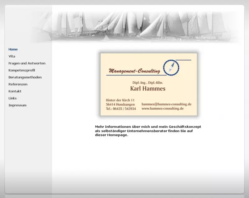 Management Consulting - Karl Hammes